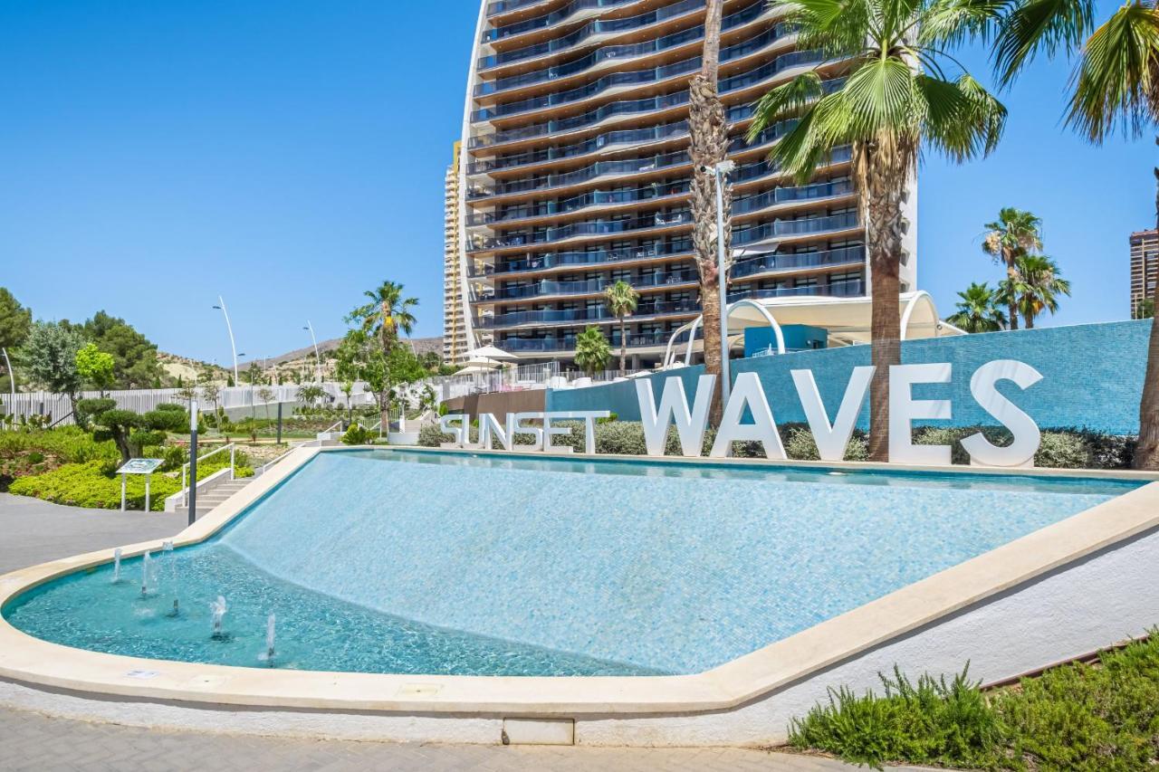 Sunset Waves 3-194 Poniente Beach Resort Benidorm Exterior foto